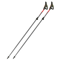 Nordic Walking Stöcke Fizan NW Carbon Pro Impulse rot red