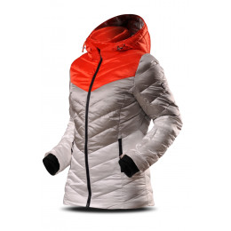 Damen Skijacke Trimm SUPRA orange Orange/LightGrey/White