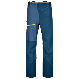 Herrenhose Ortovox 3L Ortler Pants M blau petrol blue