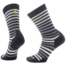 Socken Smartwool Everyday Spruce Street Crew schwarz/weiß black-white