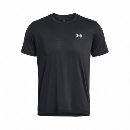 Herren-T-Shirt Under Armour STREAKER TEE schwarz Black/Reflective