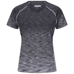 Damen-T-Shirt Regatta Laxley II schwarz Seal Grey Ombre