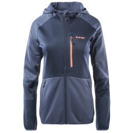 Damen Funktions-Sweatshirt Hi-Tec Lady Camila blau/schwarz Blue Indigo/Black Iris