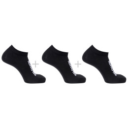 Socken Salomon Everyday Lite Low 3-Pack schwarz Black