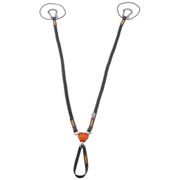 Rundschlinge Camp X-Gyro Leash - 85/129 Cm schwarz/orange
