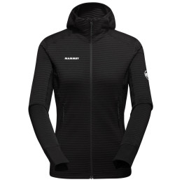 Damen Funktions-Sweatshirt Mammut Taiss Light ML Hooded Jacket Women schwarz black 0001