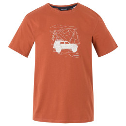 Herren T-Shirt Regatta Cline IX hellbraun BakdClayJeep