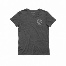 Damen-T-Shirt Devold Active "Spring" Tee Wmn grau/schwarz Anthracite
