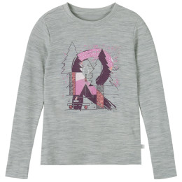 Kinder-T-Shirt Reima Viluton grau Melange Grey