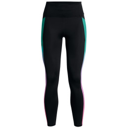 Damen-Leggings Under Armour SpeedPocket Ankle Tight schwarz/blau Black / Neptune / Reflective