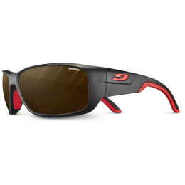 Sonnenbrille Julbo Run 2 Ra Pf 2-4 schwarz black mat/red