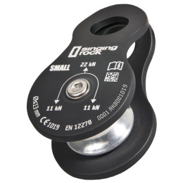 Umlenkrolle Singing Rock Small schwarz