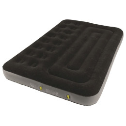 Aufblasbare Matratze Outwell Classic Double Two Chamber schwarz/grau Black & Grey