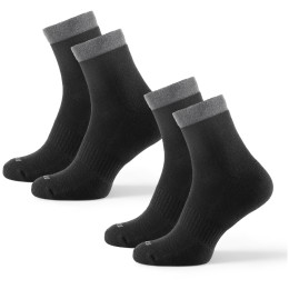 Socken Zulu Everyday 200M 2-pack schwarz/grau Black/Grey
