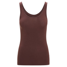 Damenunterhemd Icebreaker Wmns Siren Tank dunkelbraun Umber