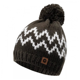 Wintermütze Hi-Tec Hasso schwarz/weiß Black Olives/White