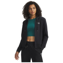 Damen-Sweatshirt Under Armour Sport Terry FZ schwarz