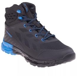 Wanderschuhe Elbrus Elodio Mid Wp schwarz/blau Black/Lake Blue