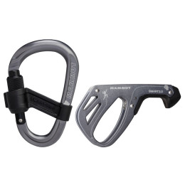 Set-Sicherungsgerät Mammut Smart 2.0 Belay Package grau grey