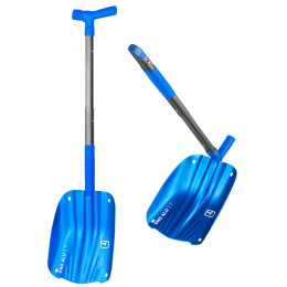 Schaufel Ortovox Pro Alu III + Pocket Spike blau SafetyBlue