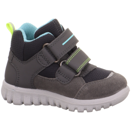 Kinderschuhe Superfit Sport7 Mini Grau/Gelb