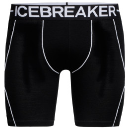 Herren-Boxershorts Icebreaker M's Anatomica Zone Long Boxers schwarz Black