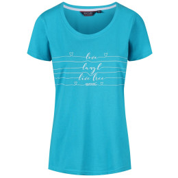 Damen-T-Shirt Regatta Filandra III CL hellblau Azureblue