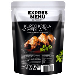 Fertigessen Expres menu Hähnchenflügel mit Honig und Chili 30
