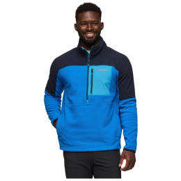 Herren-Sweatshirt Cotopaxi Abrazo Fleece Half-Zip Jacket blau/dunkelgrau Carbon and Atlantic