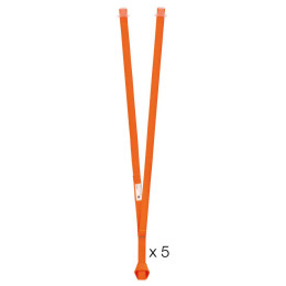 Selbstsicherungsschlinge Petzl Aventex 5pc orange orange