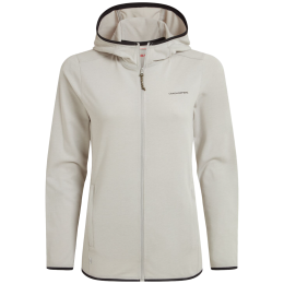 Damen-Sweatshirt Craghoppers NosiLife Afia Hooded Jacket beige Light Grey Marl