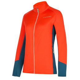 Damenjacke La Sportiva Chill Jkt W rot/blau Cherry Tomato/Storm Blue