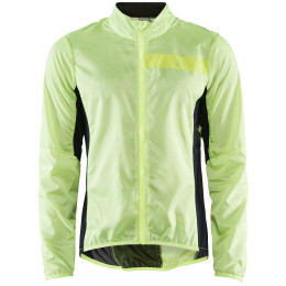 Herren Fahrradjacke Craft Essence Light Wind gelb Flumino