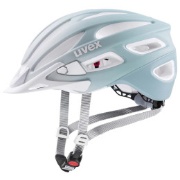 Fahrradhelm Uvex True Cc weiß/blau Papyrus - Peacock Mat