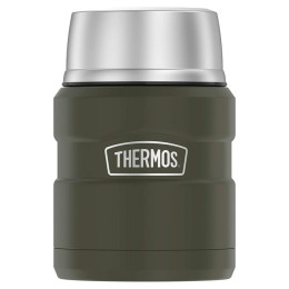 Thermobehälter fürs Essen Thermos Style (470 ml) dunkelgrün vojenská zelená