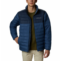 Herrenjacke Columbia Powder Lite Jkt dunkelblau Night Tide, Collegiate Navy