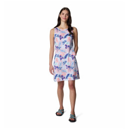 Damenkleid Columbia Chill River Printed Dress lila/orange Snowdrift Pasteled