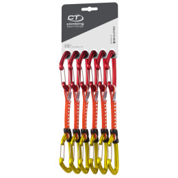 Express-Set Climbing Technology Fly-weight EVO 12 cm DY 6 ks rot/gelb red/gold