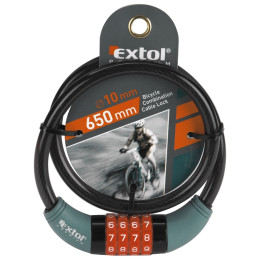 Fahrradschloss Extol lanac grau Grey