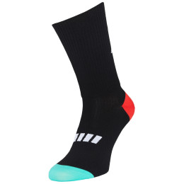 Fahrradsocken Silvini Zambrone schwarz black-white