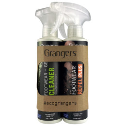 Schuhreiniger Granger's Footwear + Gear Cleaner + Footwear Repel Plus schwarz/weiß