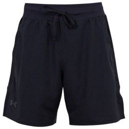 Herrenshorts Under Armour Launch Pro 2n1 7'' Shorts schwarz Black / Black / Reflective