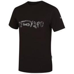 Herren-T-Shirt Zulu Bambus Climber 210 short schwarz black