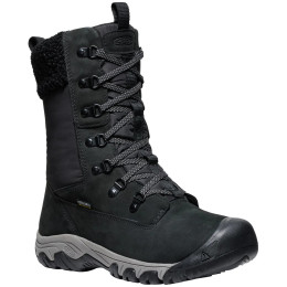 Damen Winterschuhe Keen Greta Tall Boot Wp Women schwarz black/black