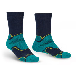 Herrensocken Bridgedale Hike MW MP Boot grün/blau petrol/navy