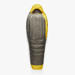 Daunenschlafsack Sea to Summit Spark -1C Long schwarz/gelb Beluga Black