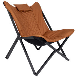 Campingstuhl Bo-Camp Relax Molfat braun Clay