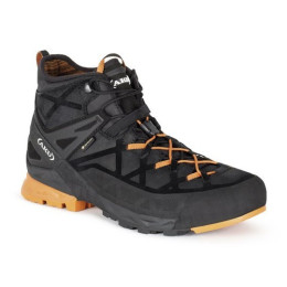 Trekkingschuhe Aku Rock Dfs Mid Gtx schwarz Black/Orange