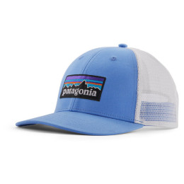 Baseballmütze Patagonia P-6 Logo LoPro Trucker Hat blau/weiß Abundant Blue