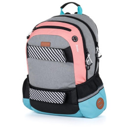 Rucksack Oxybag OXY Sport grau streps